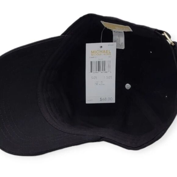 Michael Kors MK Logo Snapback Cap - Picture 3 of 4